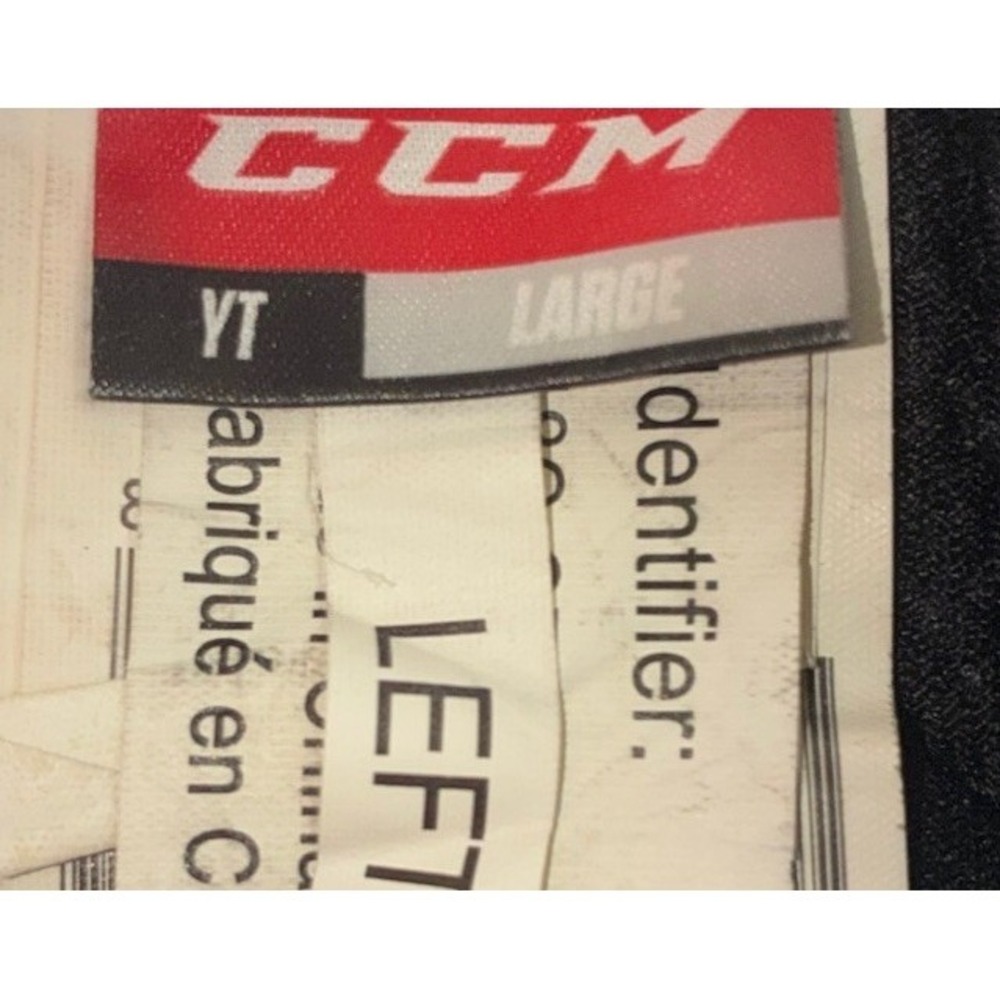 CCM Gloves Youth 9" Elbow Pads Youth L Hockey *flaws - Picture 8 of 8